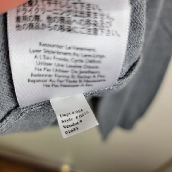 Eddie Bauer Mens Cotton Cashmere Pullover Sweater size Tall XL XLT V-Neck - Picture 10 of 11